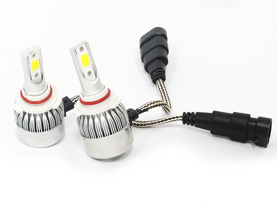 C6 LED Headlamp Bulbs 9005 (pair)