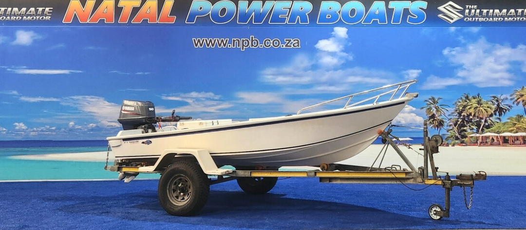 VENTURE 14,6 ON TRAILER 50 HP YAMAHA TRIM / ELECTRIC START - Private Seller