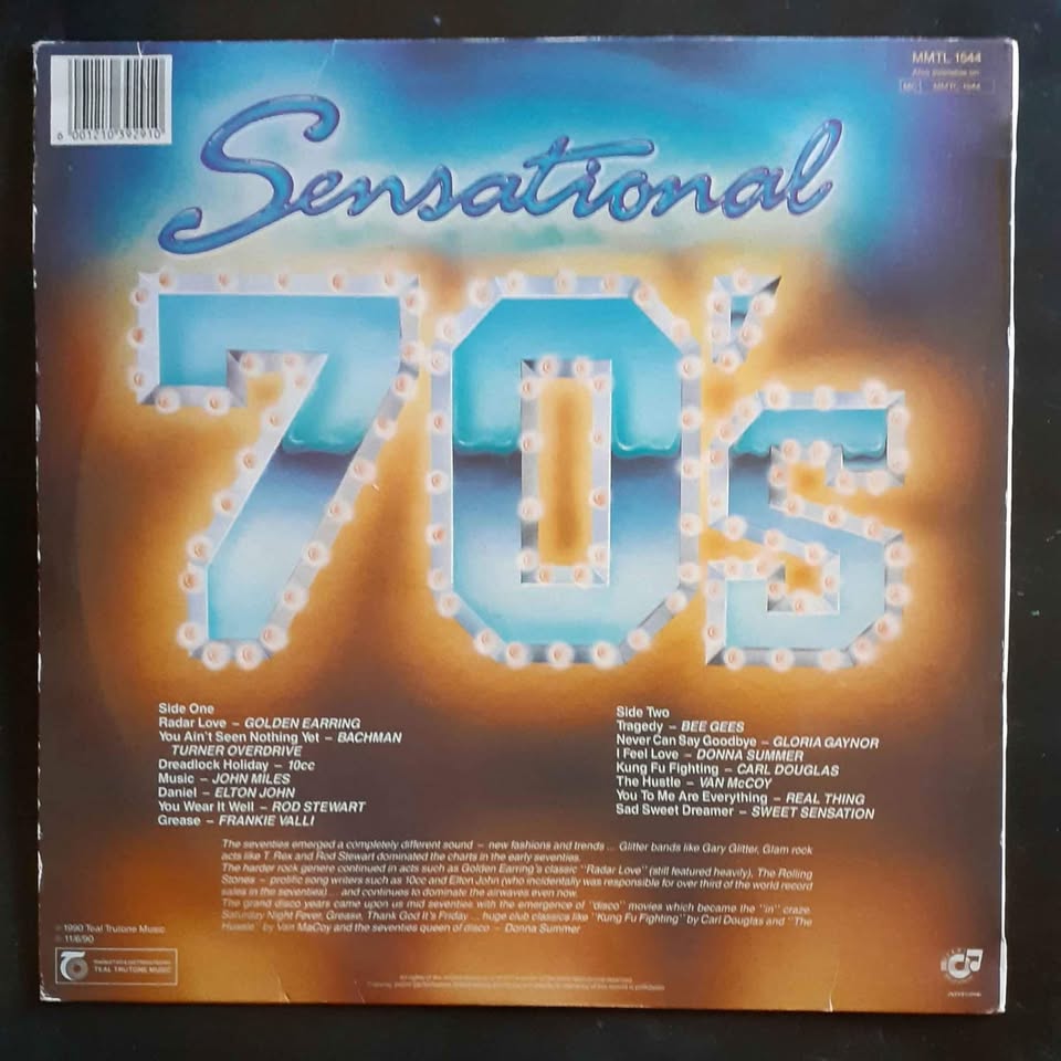 Sensational 70s LP Record