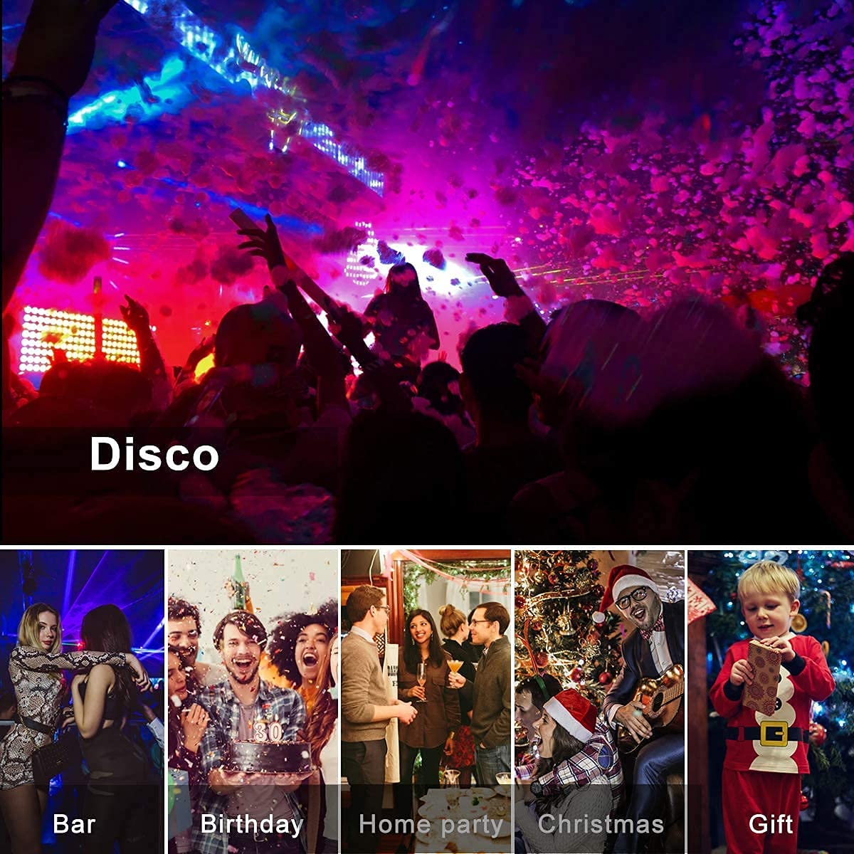 Disco Stage DJ Party Flame Laser LED Light. Stunning Spectacular Show. Ex-Demo.