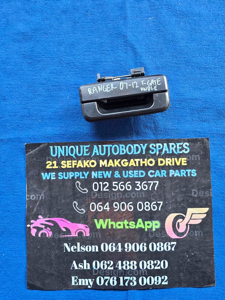 Ford Ranger T5 Tailgate Handle Ford Ranger T5 Tailgate Handle