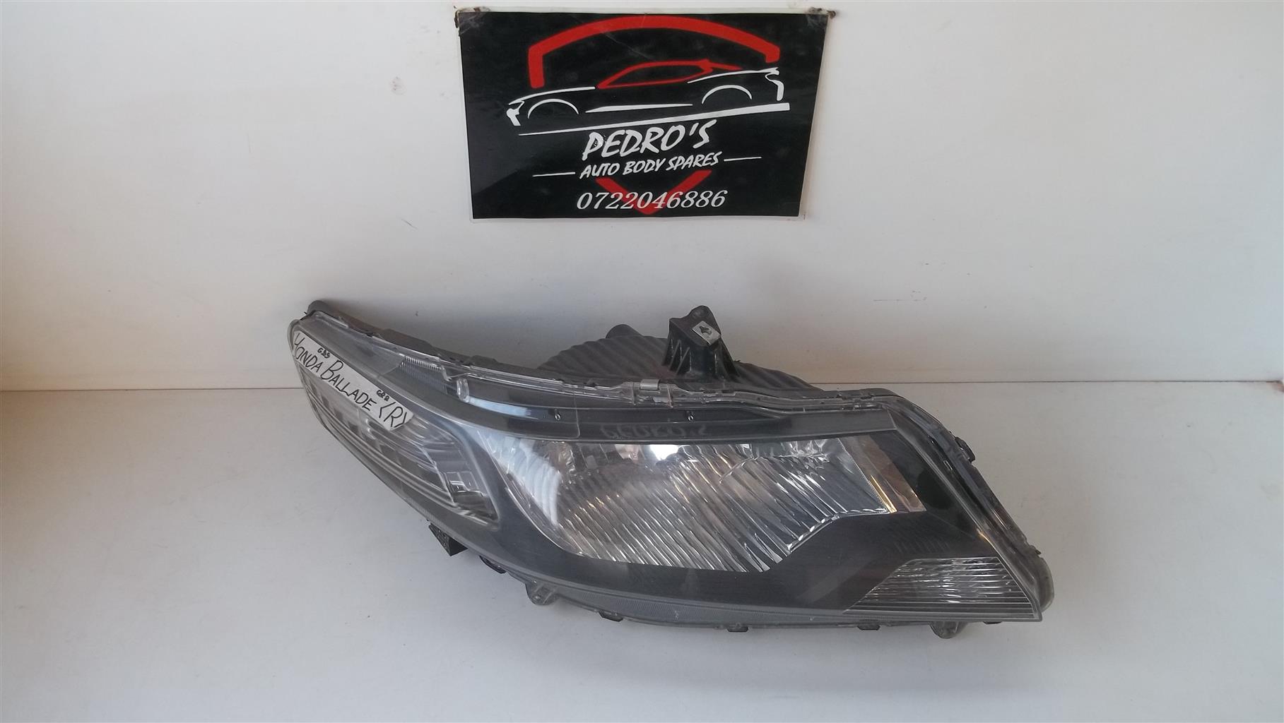 Honda Ballade Right headlight - Private Seller Honda Ballade Right headlight - Private Seller