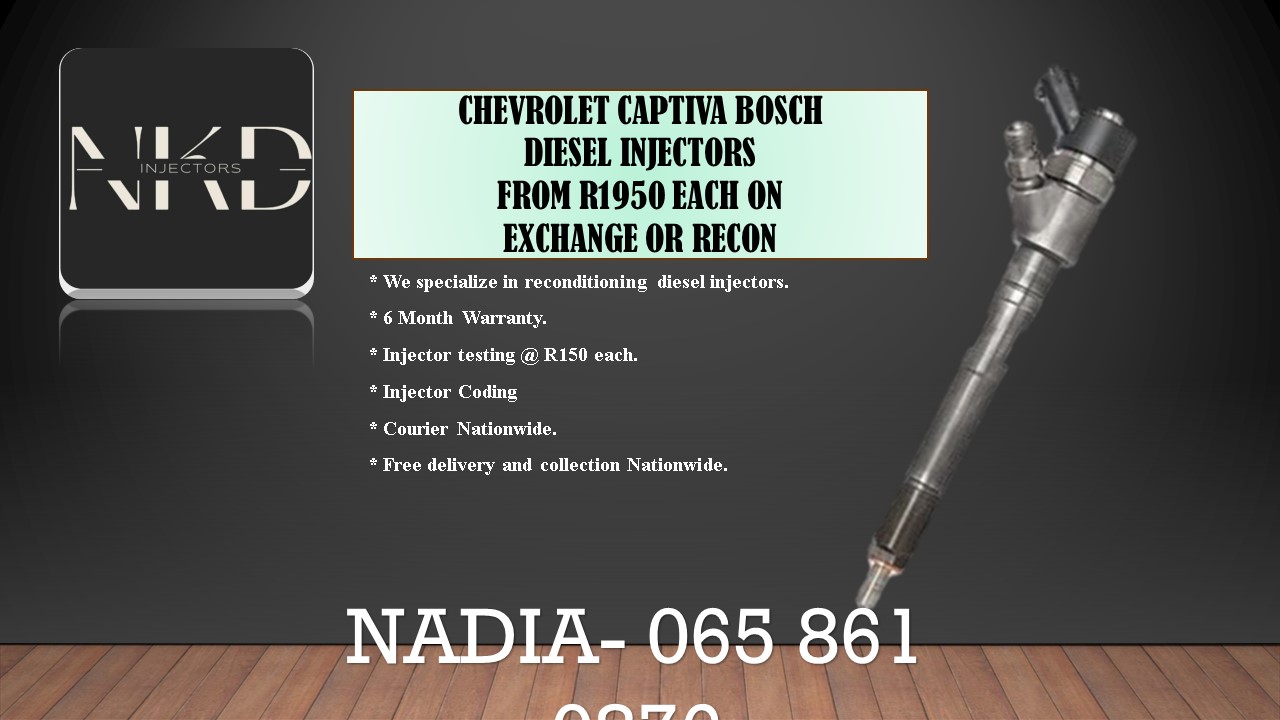Diesel injectors for Chevrolet Captiva - Private Seller Diesel injectors for Chevrolet Captiva - Private Seller