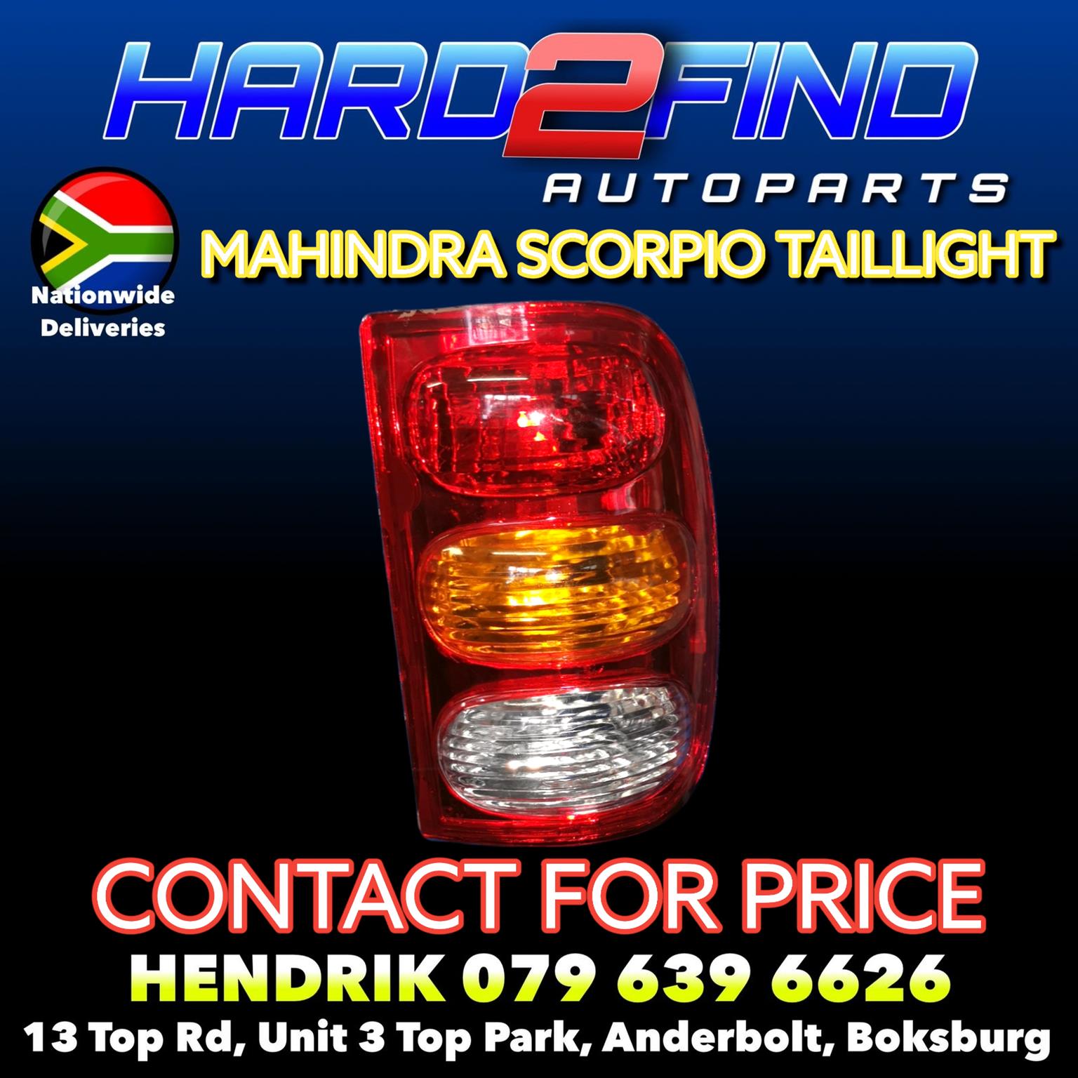 Mahindra Scorpio - Tail Light