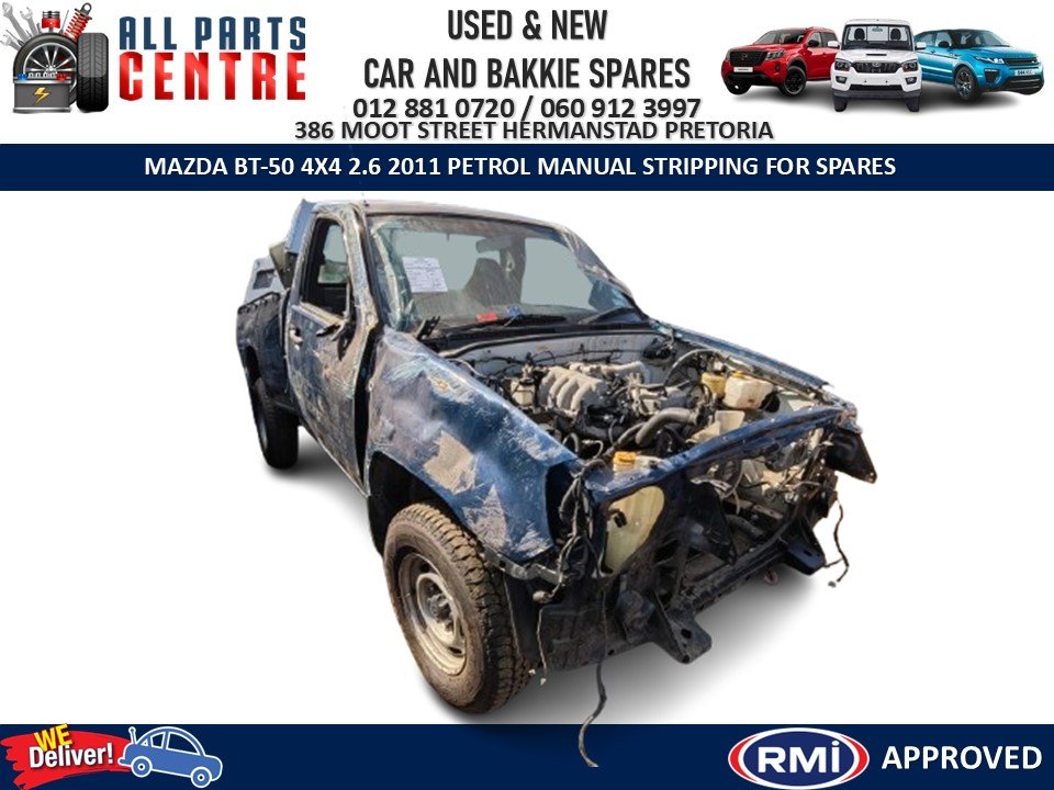 Mazda Bt-50 4x4 2011 2.6 petrol manual Stripping for spares - Private Seller