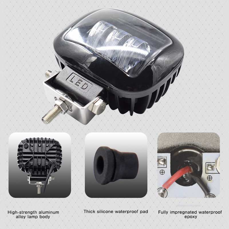 LED Bike Vehicle Spot Lights 30W 10V~32V DC. Brand New Units