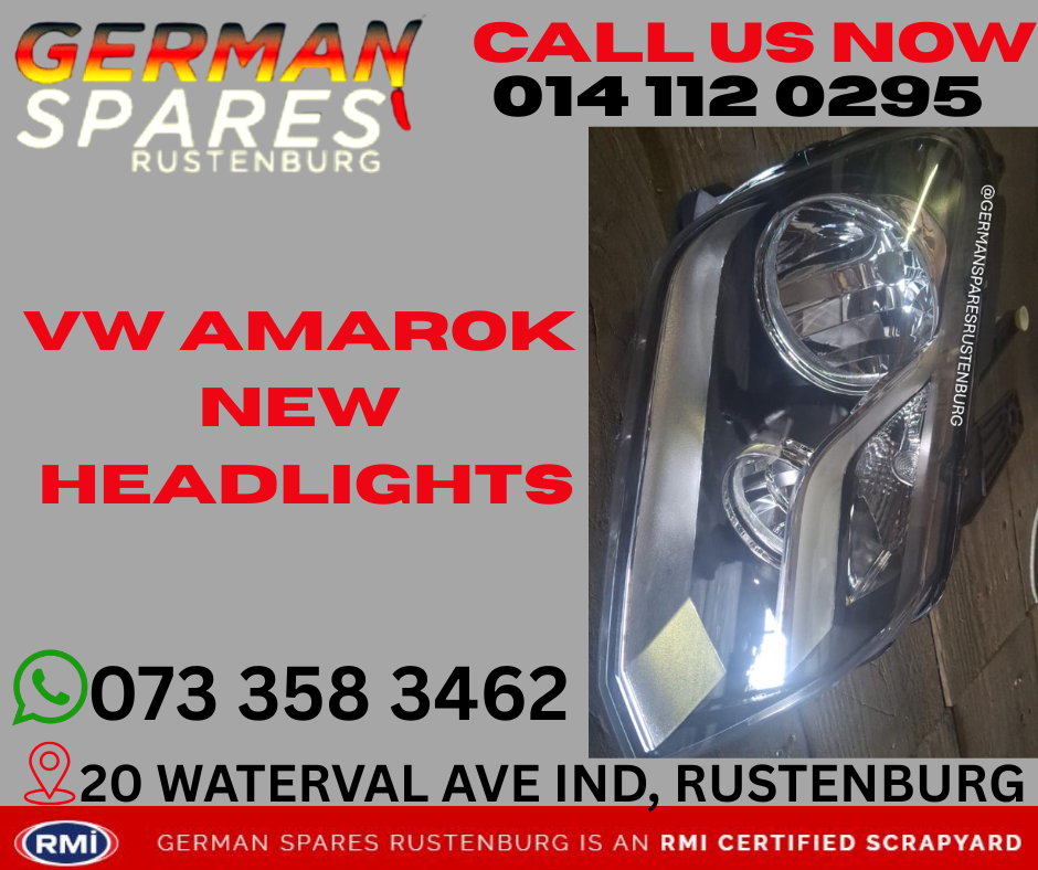 VW AMAROK NEW HEADLIGHTS - Private Seller VW AMAROK NEW HEADLIGHTS - Private Seller