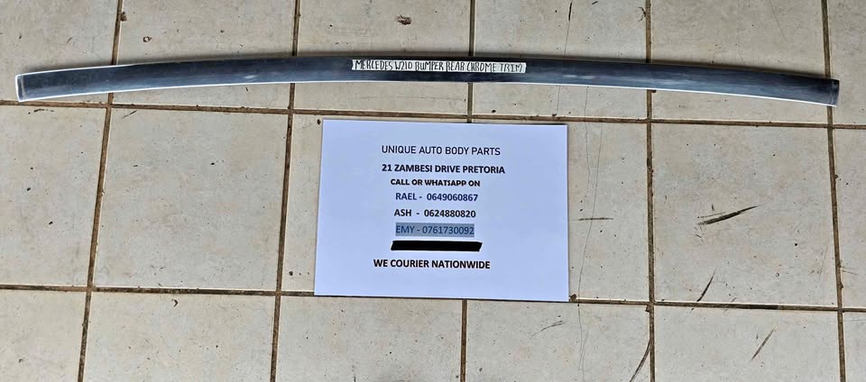 Mercedes Benz W210 Rear Bumper Chrome Trim