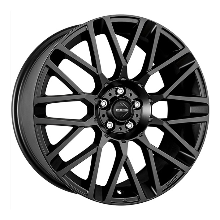 18″ Momo Revenge 5/120 Matt Black Alloy Wheels (9j width)