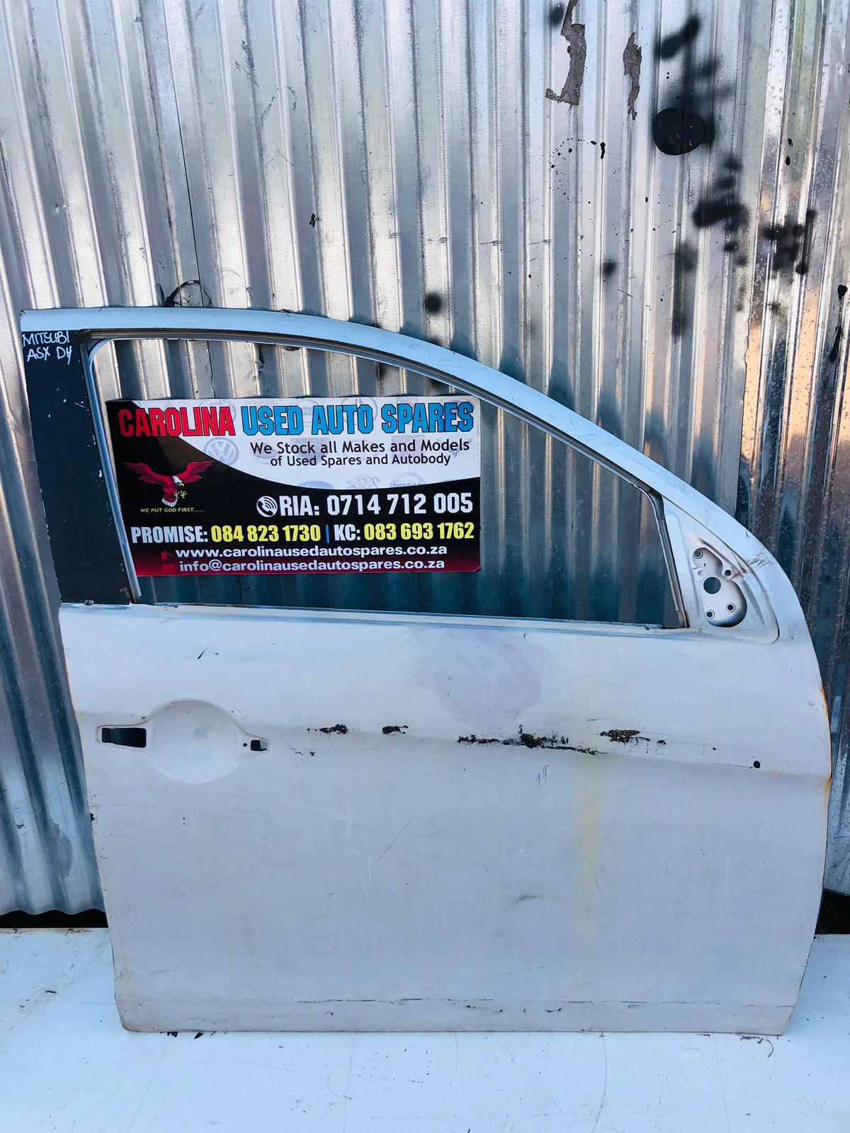 Mitsubishi ASX Right Hand Front Door - Private Seller Mitsubishi ASX Right Hand Front Door - Private Seller