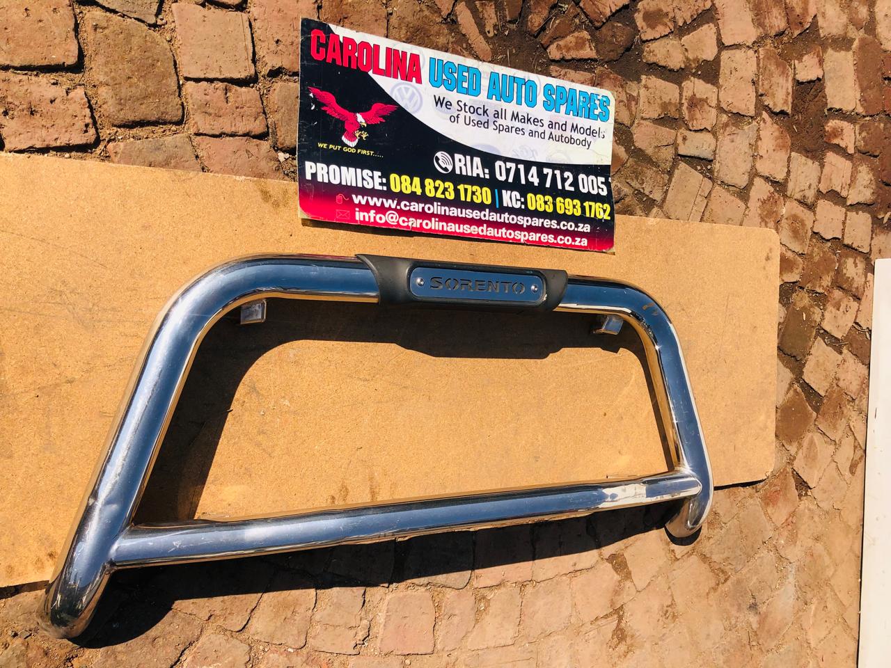 Kia Sorento chrome nudge bar (replacement) - Private Seller Kia Sorento chrome nudge bar (replacement) - Private Seller