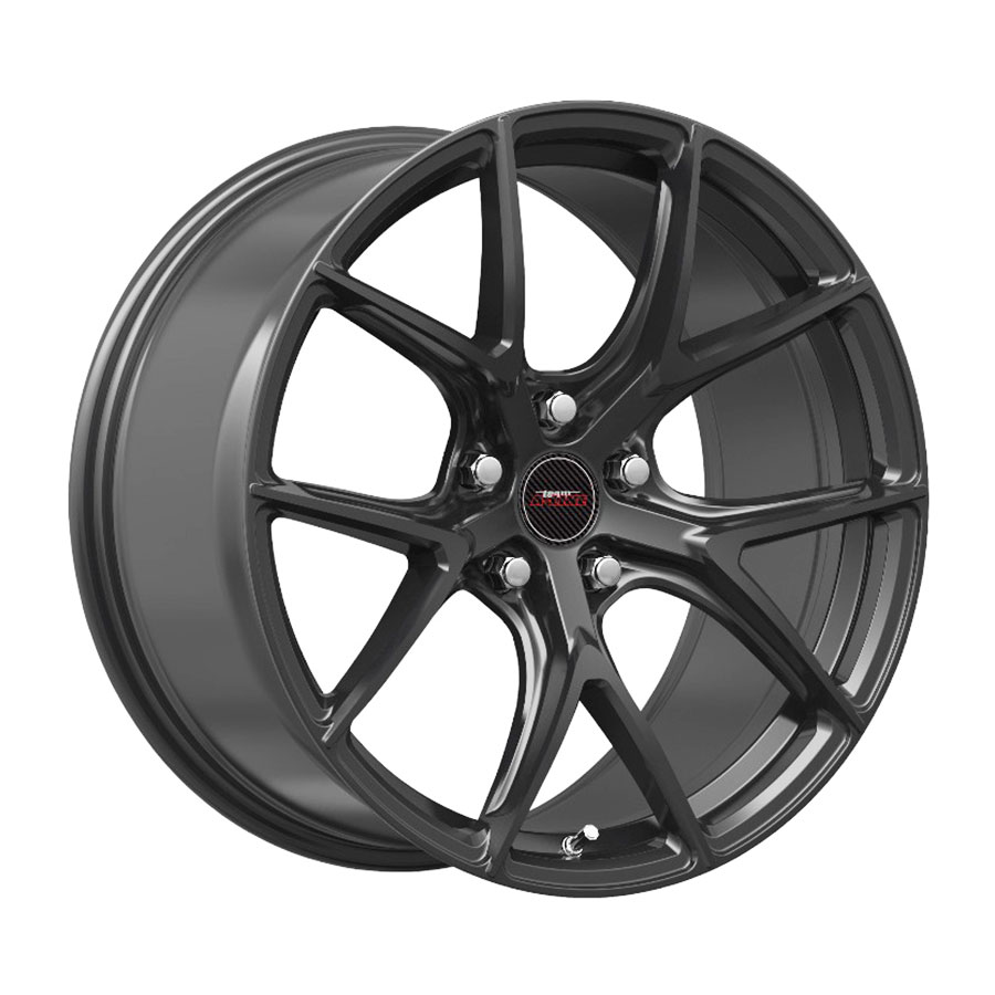 19″ A-Line Dynamic 5/112 Velvet Black Flow Form Alloy Wheels