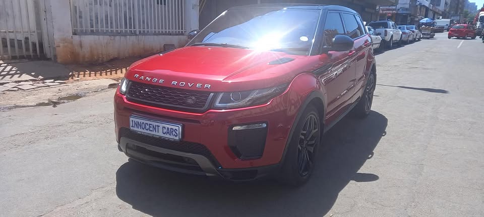 2018 RANGE ROVER EVOQUE AUTOMATIC DIESEL, MAROON
