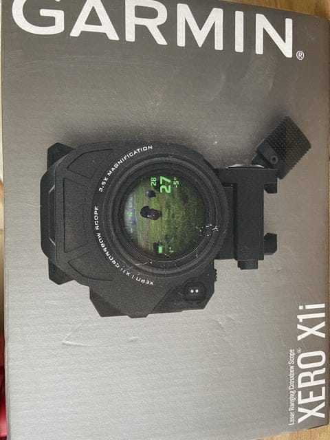 Garmin range finder scope