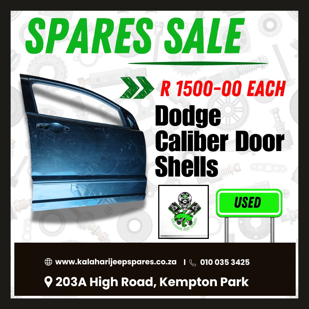 Dodge Caliber Used Door Shell (Special) - Private Seller Dodge Caliber Used Door Shell (Special) - Private Seller
