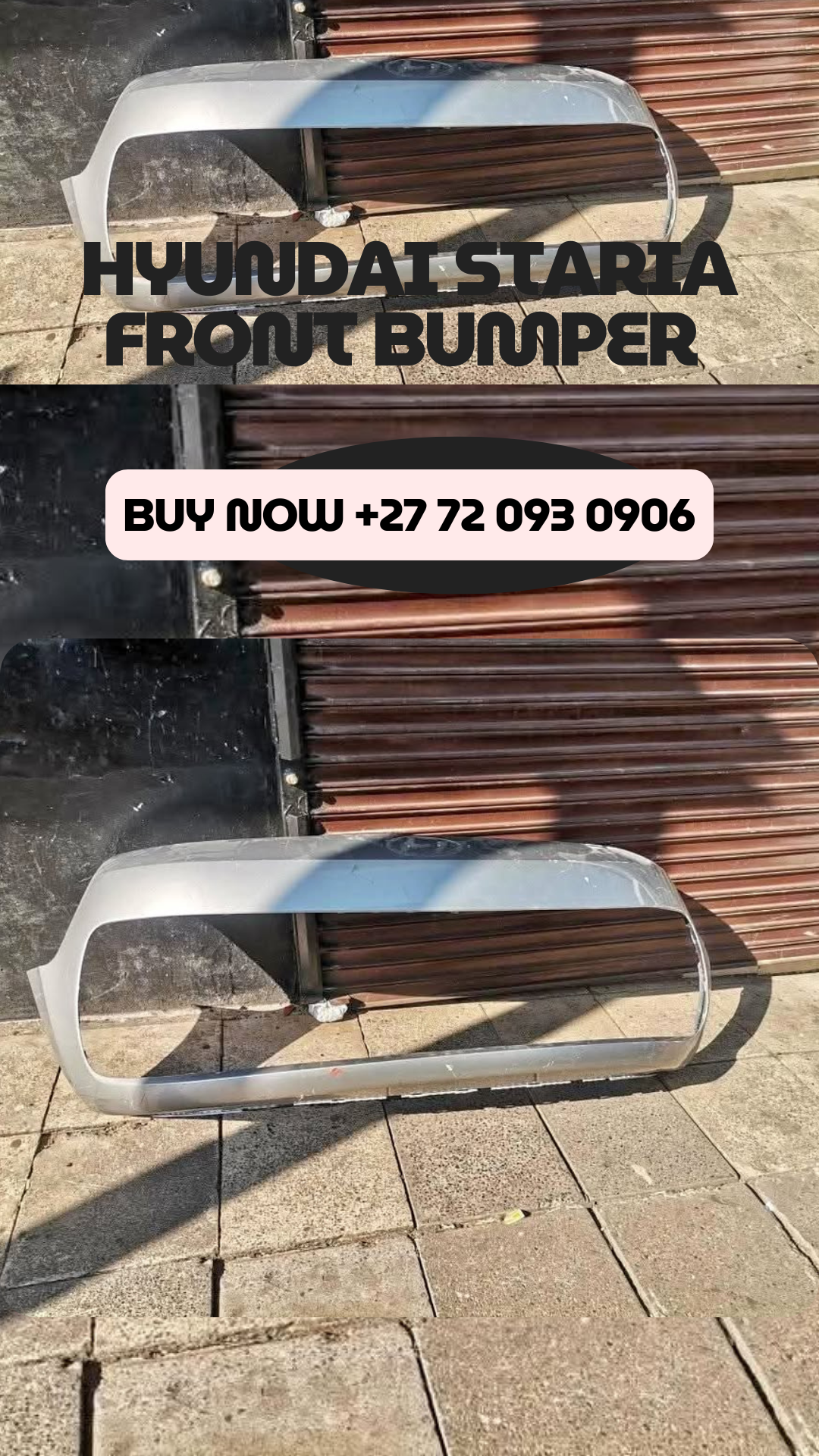 Hyundai Staria Front Bumper Call - Private Seller Hyundai Staria Front Bumper Call - Private Seller