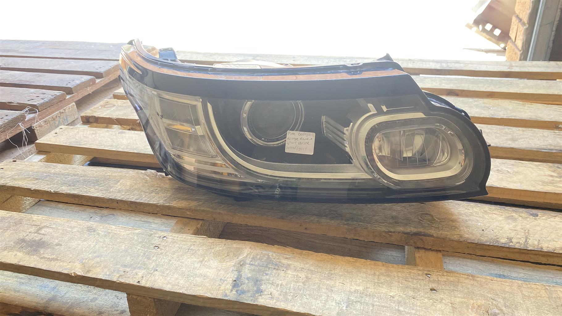 Range Rover sports headlight