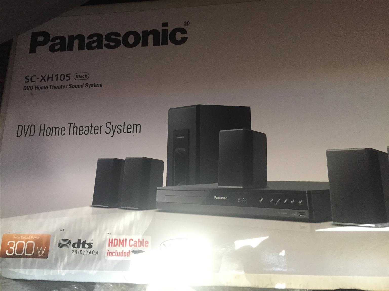 panasonic xh105 hdmi home theatre