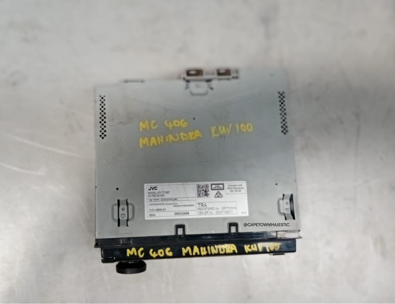 MAHINDRA KUV 100 RADIO HEAD UNIT FOR SALE - Private Seller