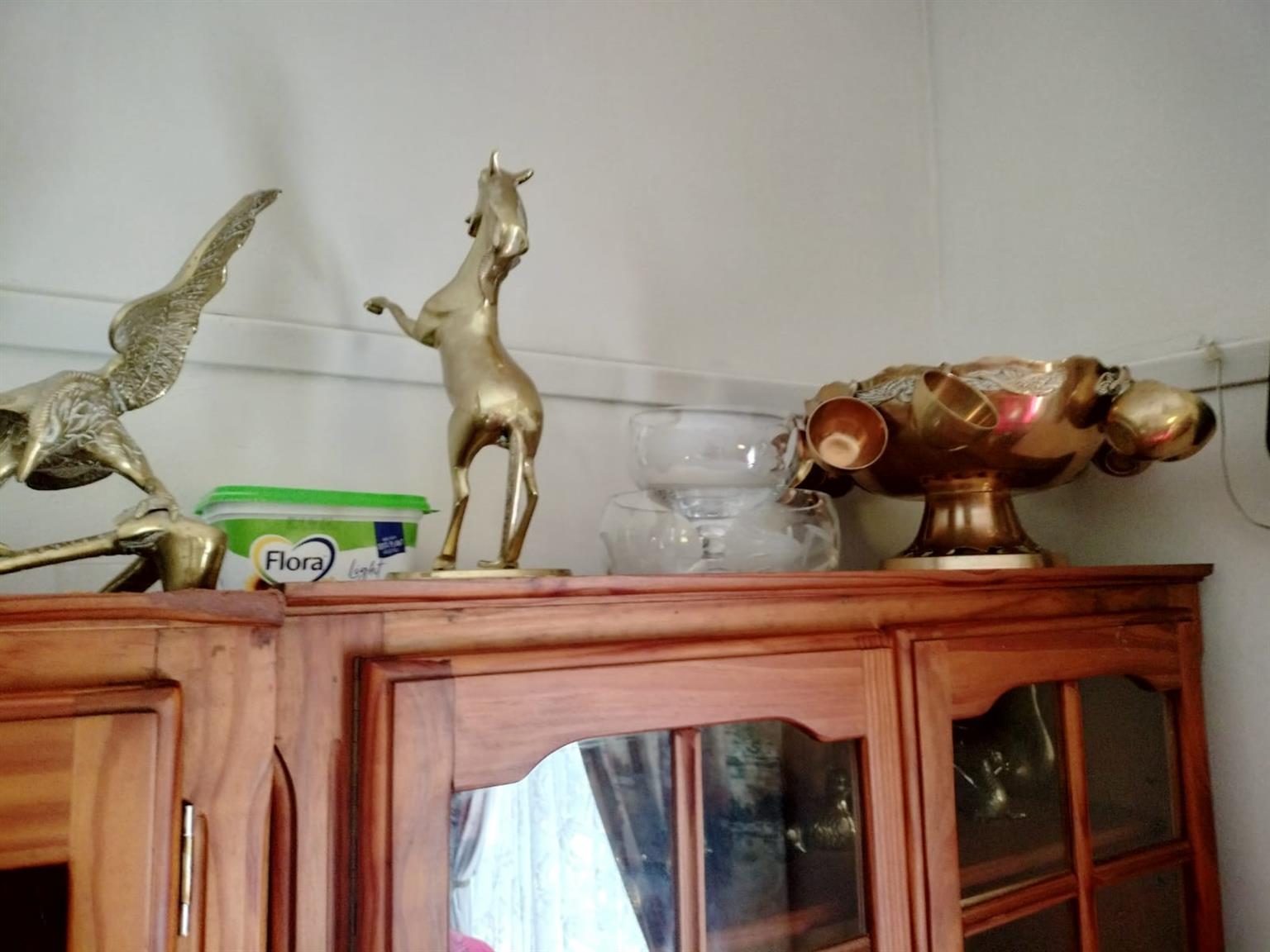 Brass and copper ornaments