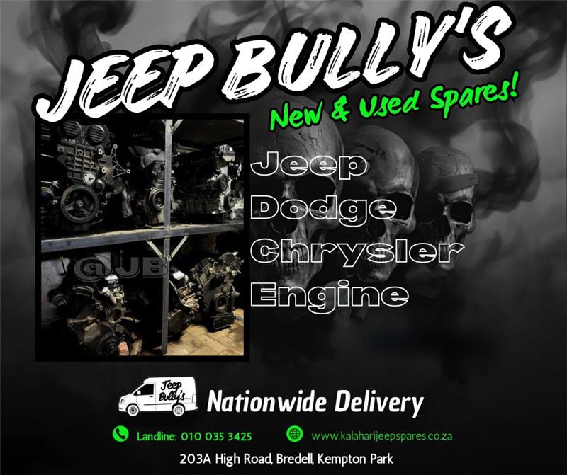 Nationwide Delivery Available For Jeep Engines - Private Seller Nationwide Delivery Available For Jeep Engines - Private Seller