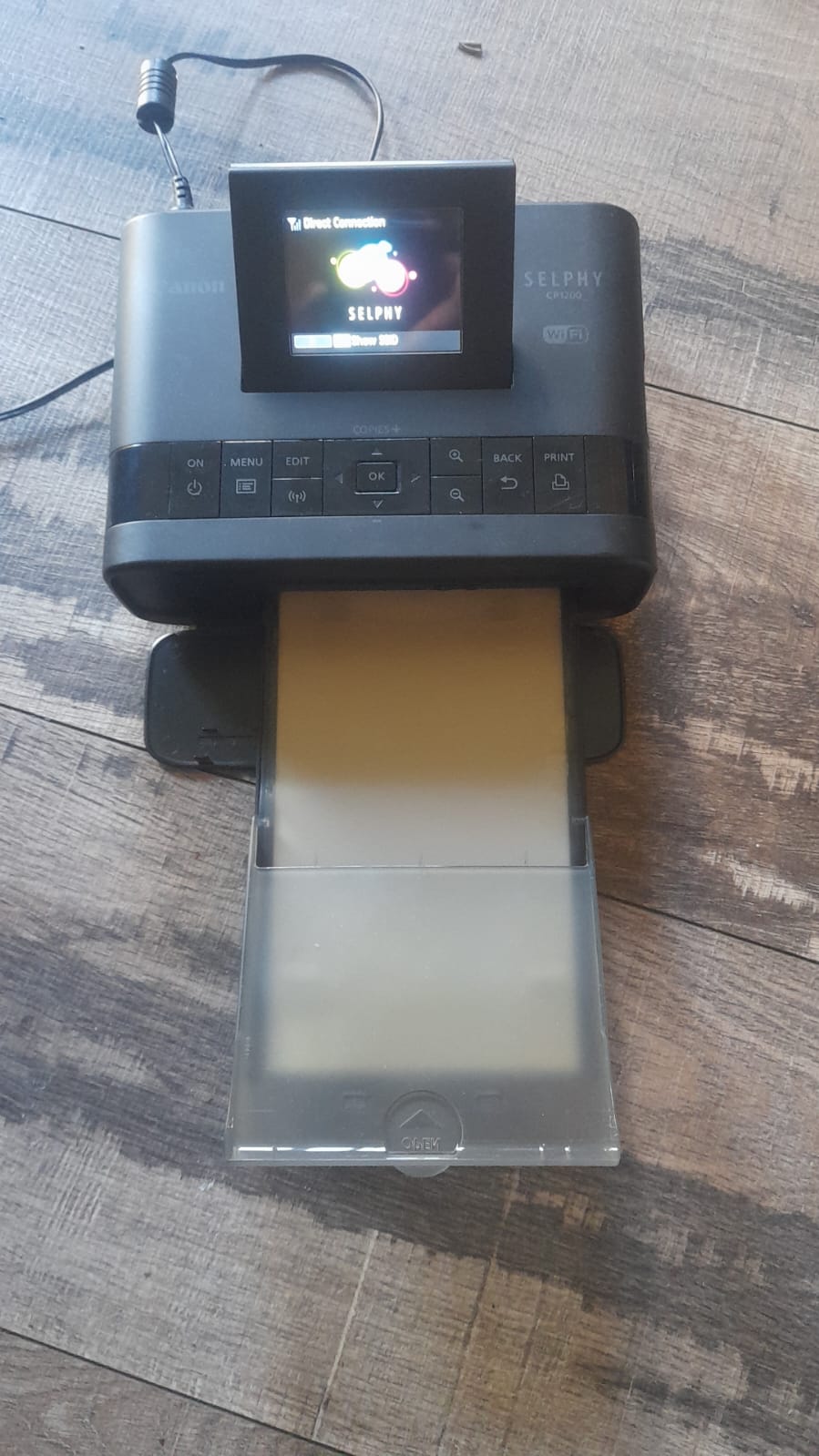 Canon Selphy CP1200 compact photo printer