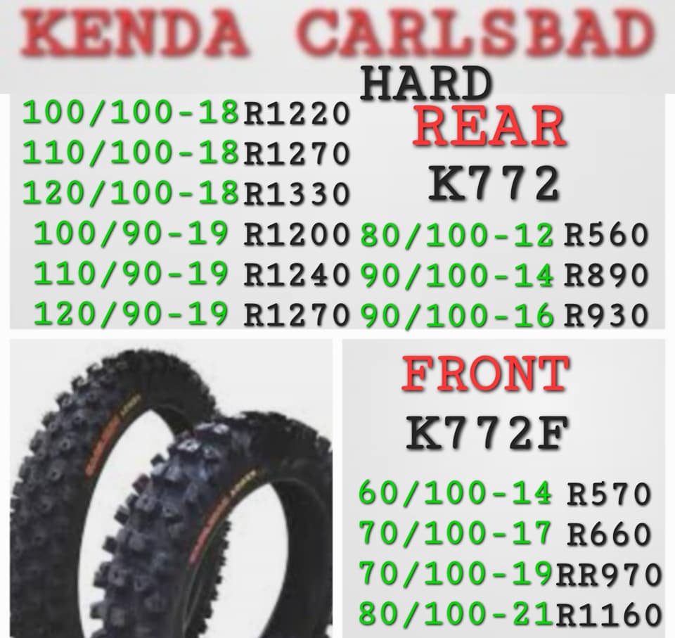 MX @ Quad tyres