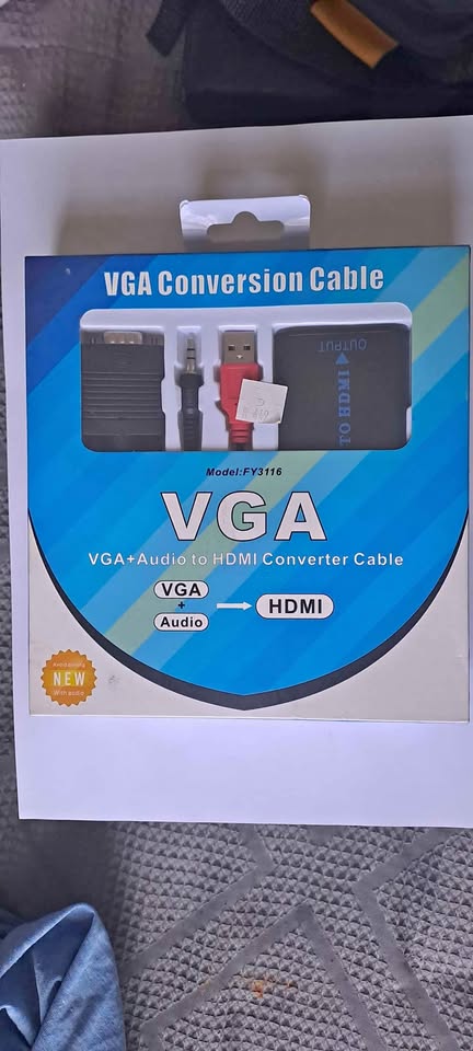 VGA HDMI Converter + Audio