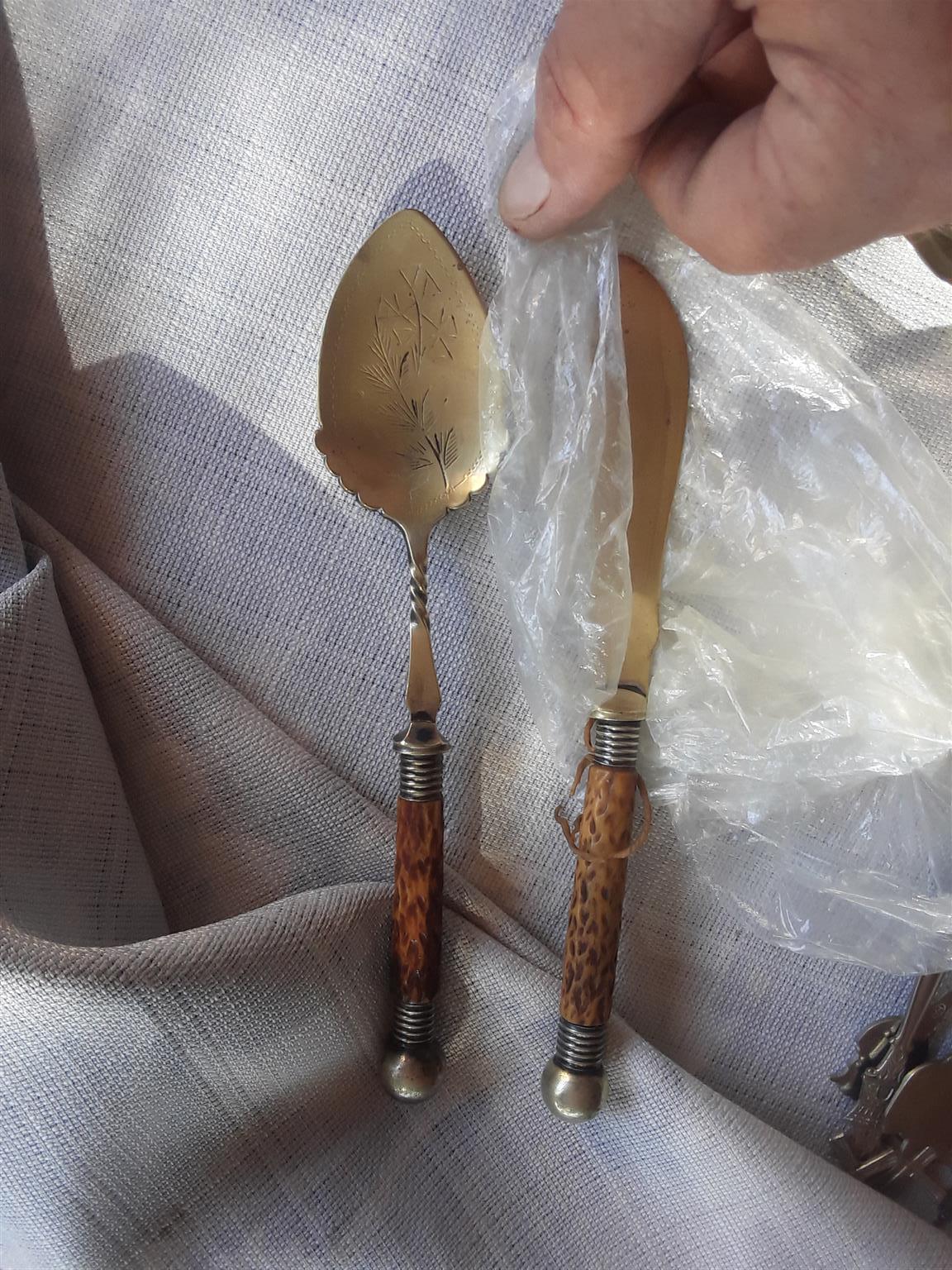 vintage silver cutlery