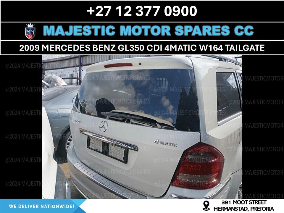 2009 Mercedes Benz GL350 CDI 4Matic W164 tailgate for Sale – used - Private Seller 2009 Mercedes Benz GL350 CDI 4Matic W164 tailgate for Sale – used - Private Seller
