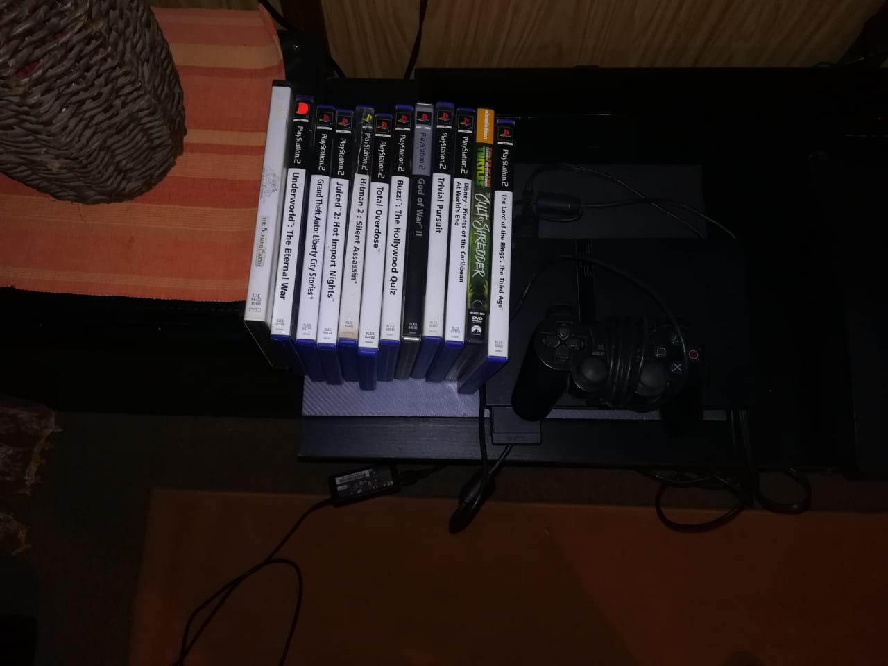 Playstation 2 and 3 with games