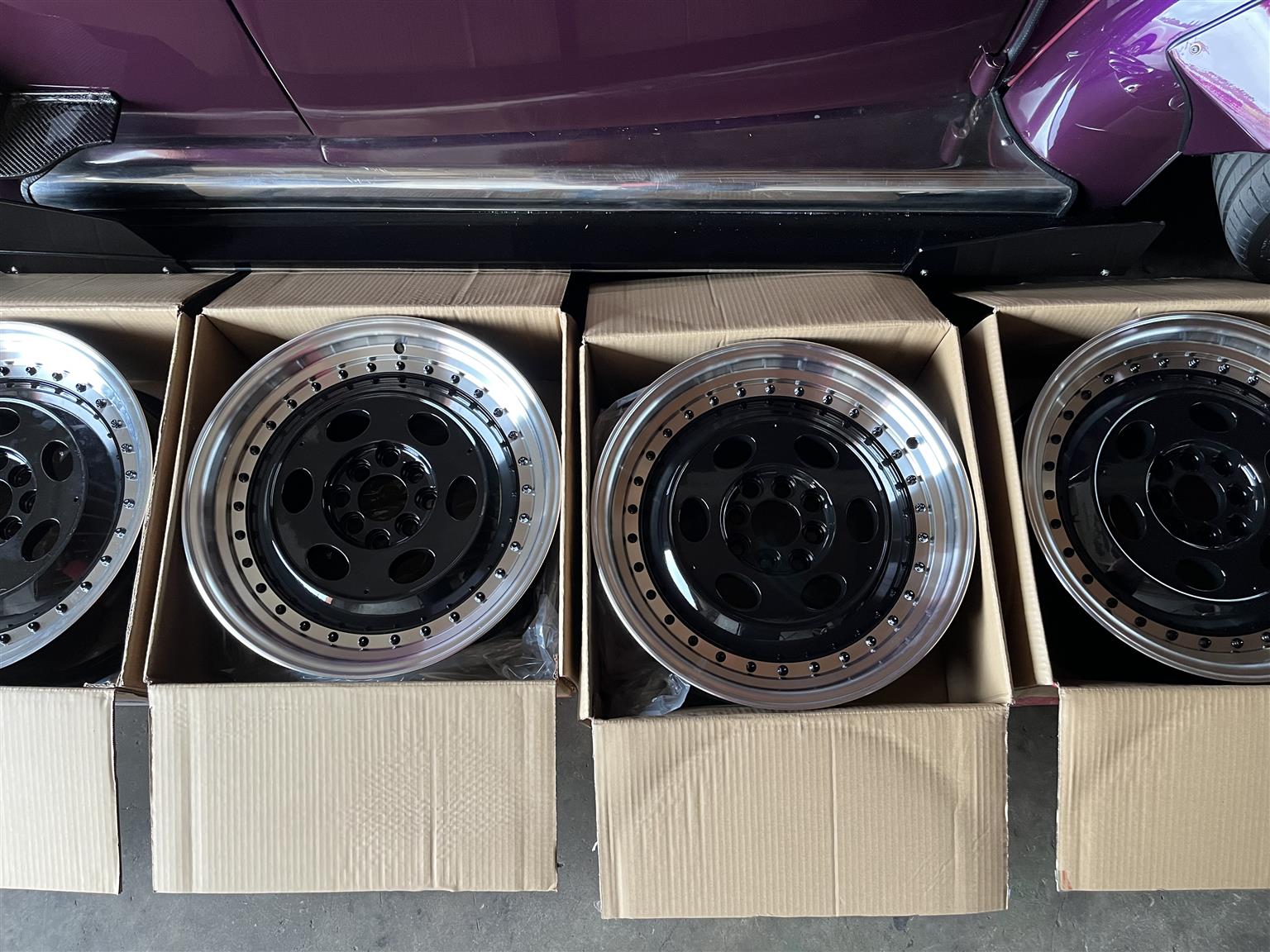 Brand New 17inch Old School Retro Rims - Private Seller