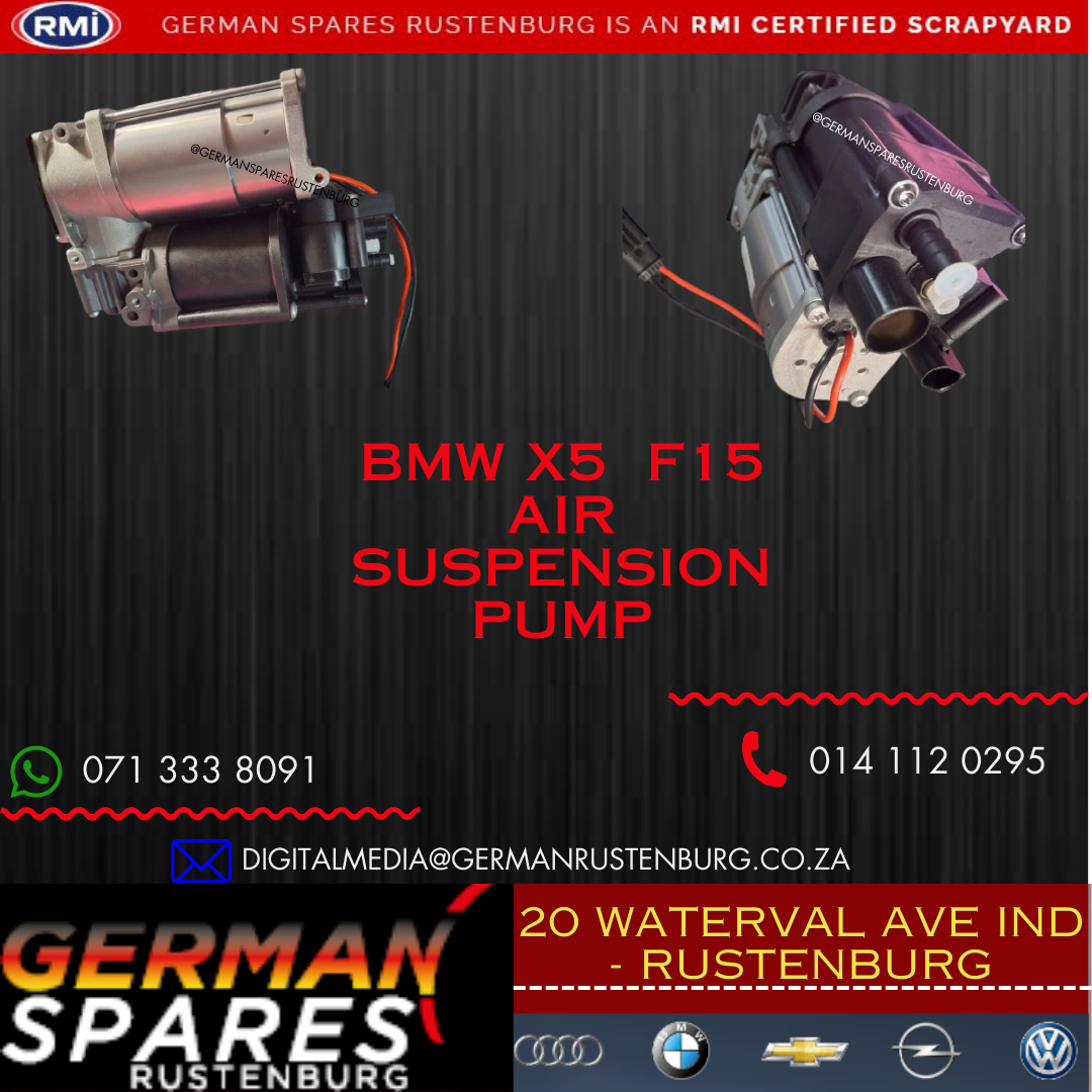 Bmw X5, F15 Air Suspension Pump For Sale. (NEW) - Private Seller Bmw X5, F15 Air Suspension Pump For Sale. (NEW) - Private Seller
