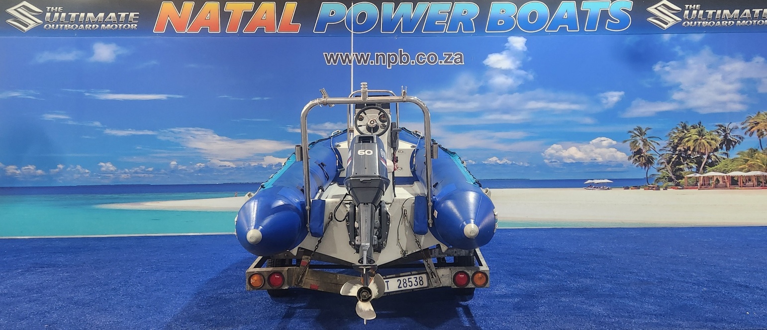 SUPERDUCK 480 MONO ON TRAILER 60 HP YAMAHA 2 STROKE 190 HOUR