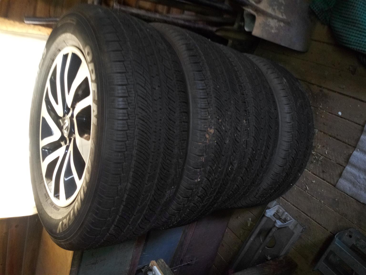 18" Navara Tyres for sale - Private Seller