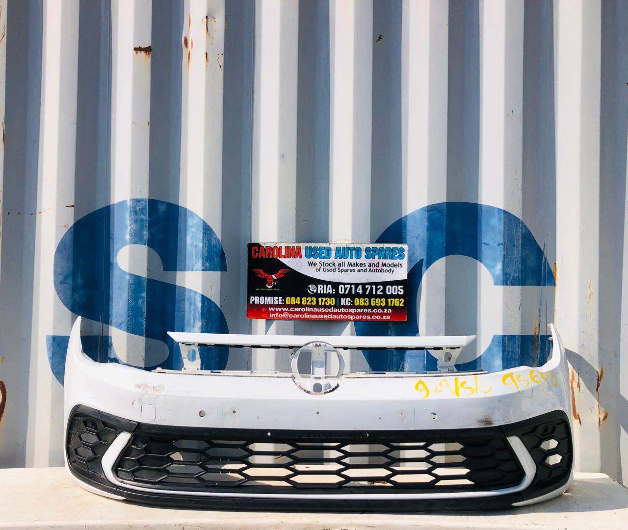 VW Polo 9 front bumper with lower grill and pdc holes (hatchback) (2023) - Private Seller VW Polo 9 front bumper with lower grill and pdc holes (hatchback) (2023) - Private Seller