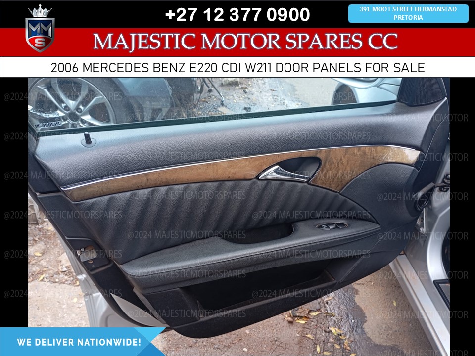 For Sale: Used Door Panels for 2006 Mercedes W211 - Private Seller For Sale: Used Door Panels for 2006 Mercedes W211 - Private Seller
