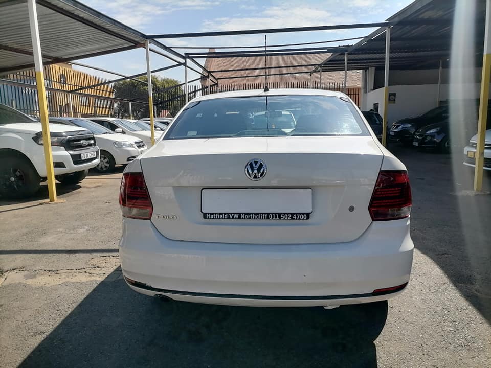 2018 Volkswagen polo 6 1.6 Sedan