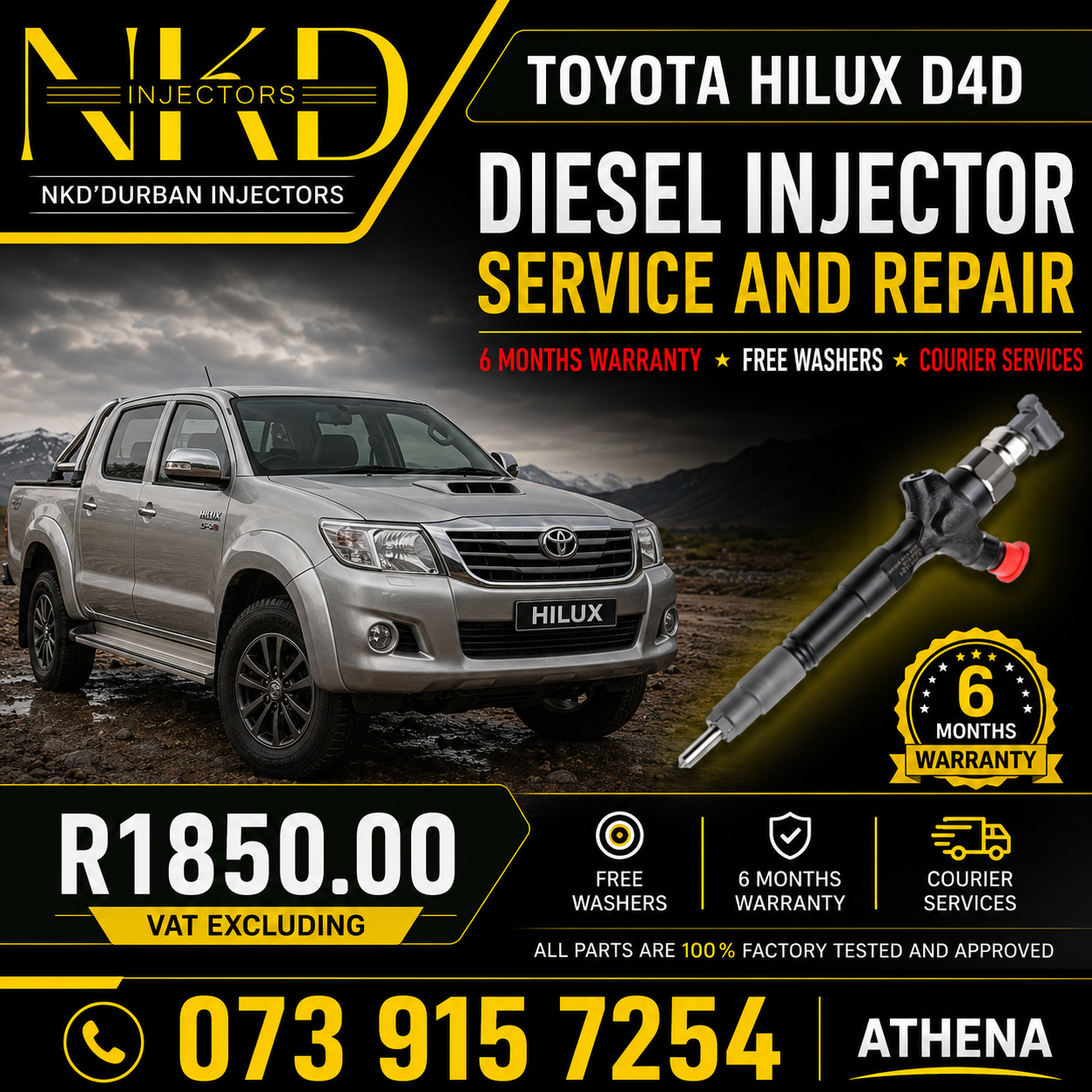 Recondition_Injectors_Toyota_Hilux_2.5L - Private Seller Recondition_Injectors_Toyota_Hilux_2.5L - Private Seller