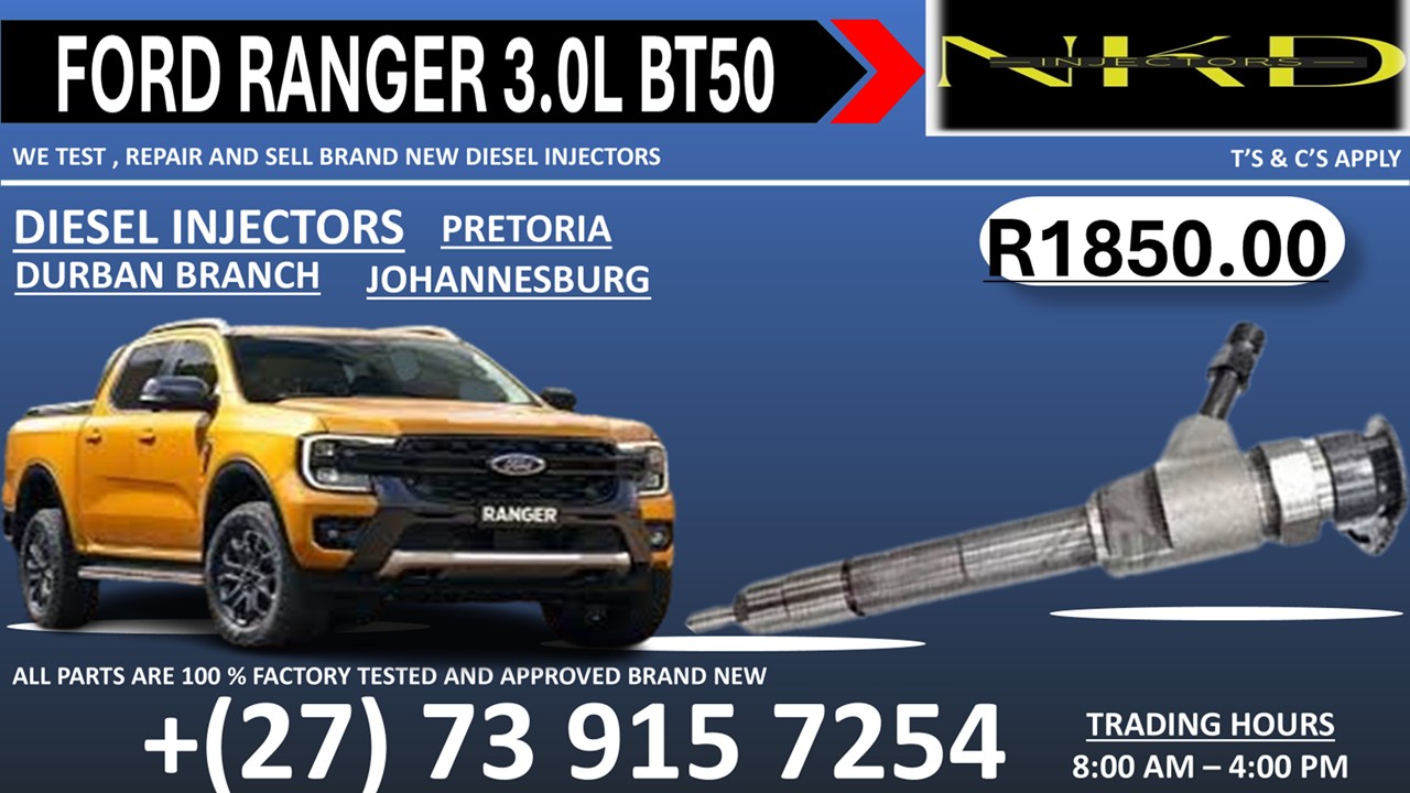 BT50 Injectors Ranger 3.0L - Private Seller BT50 Injectors Ranger 3.0L - Private Seller