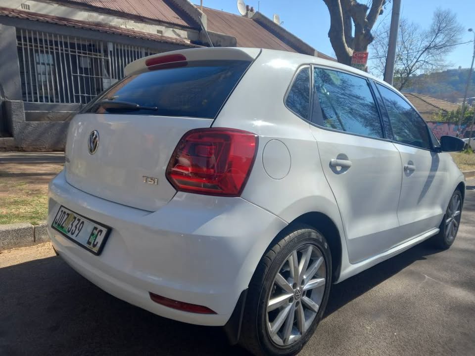 2018 VW Polo 6 Tsi  1.6 Petrol, AUTOMATIC DSG, WHITE, 80000kms
