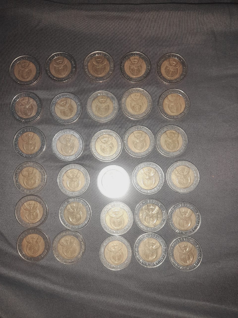 (203)R5 Mandela coins&old coins.only looking for a real buyer not fake buyers.