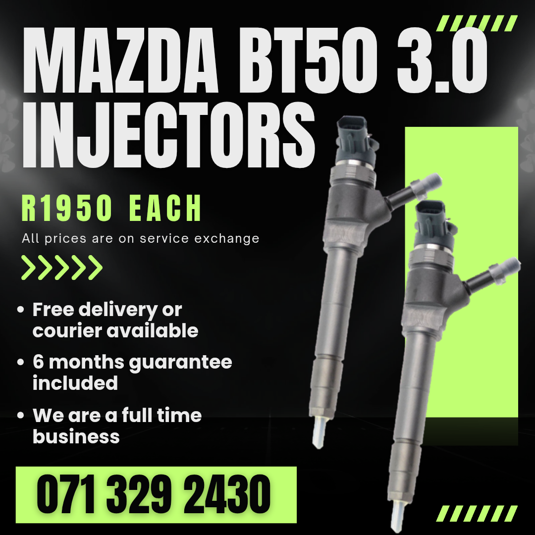 MAZDA BT50 3.0 INJECTORS FOR SALE WITH WARRANTY - Private Seller MAZDA BT50 3.0 INJECTORS FOR SALE WITH WARRANTY - Private Seller