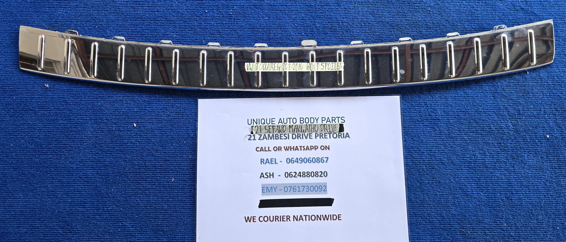 Boot Spoiler For Touareg  Quality & Geniune*Product Boot Spoiler For Touareg  Quality & Geniune*Product