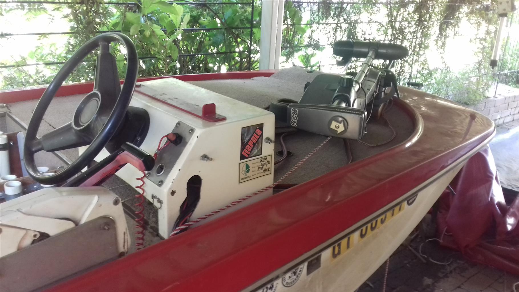 Bass Fishing Boat. St. Lucia hull.