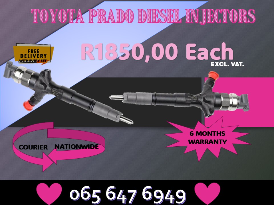 TOYOTA PRADO DIESEL INJECTORS - Private Seller TOYOTA PRADO DIESEL INJECTORS - Private Seller