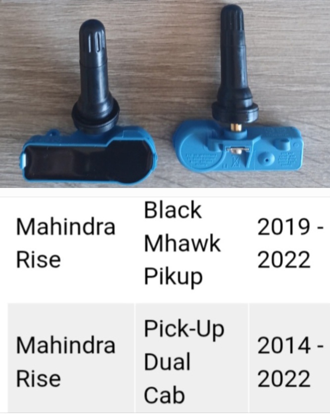 Mahindra Pikup & Double cab TPMS tyre pressure monitor sensors and valves - Private Seller Mahindra Pikup & Double cab TPMS tyre pressure monitor sensors and valves - Private Seller