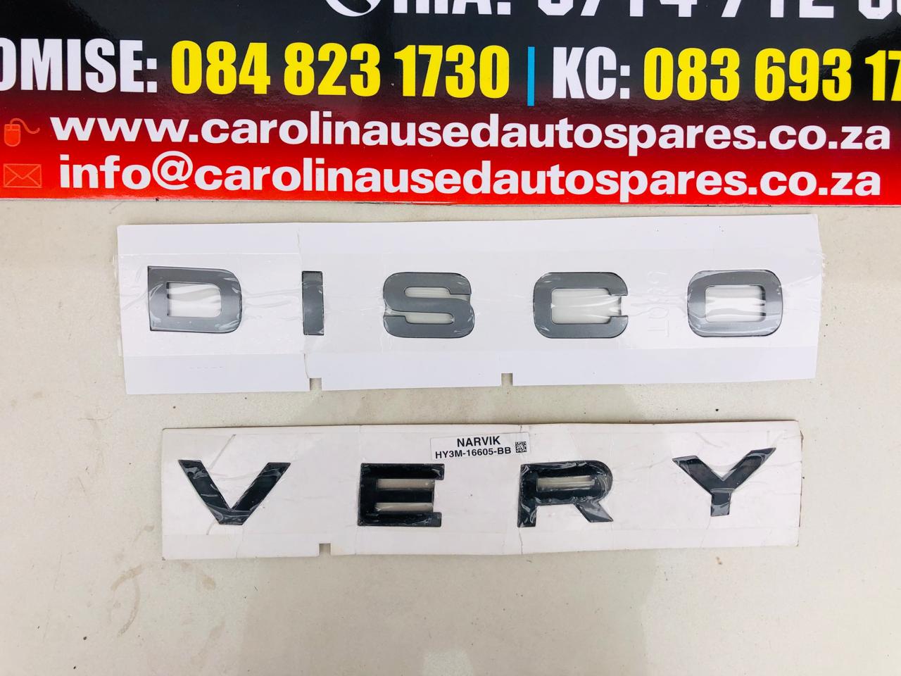 Land Rover Discovery Sport tailgate nameplate - Private Seller Land Rover Discovery Sport tailgate nameplate - Private Seller