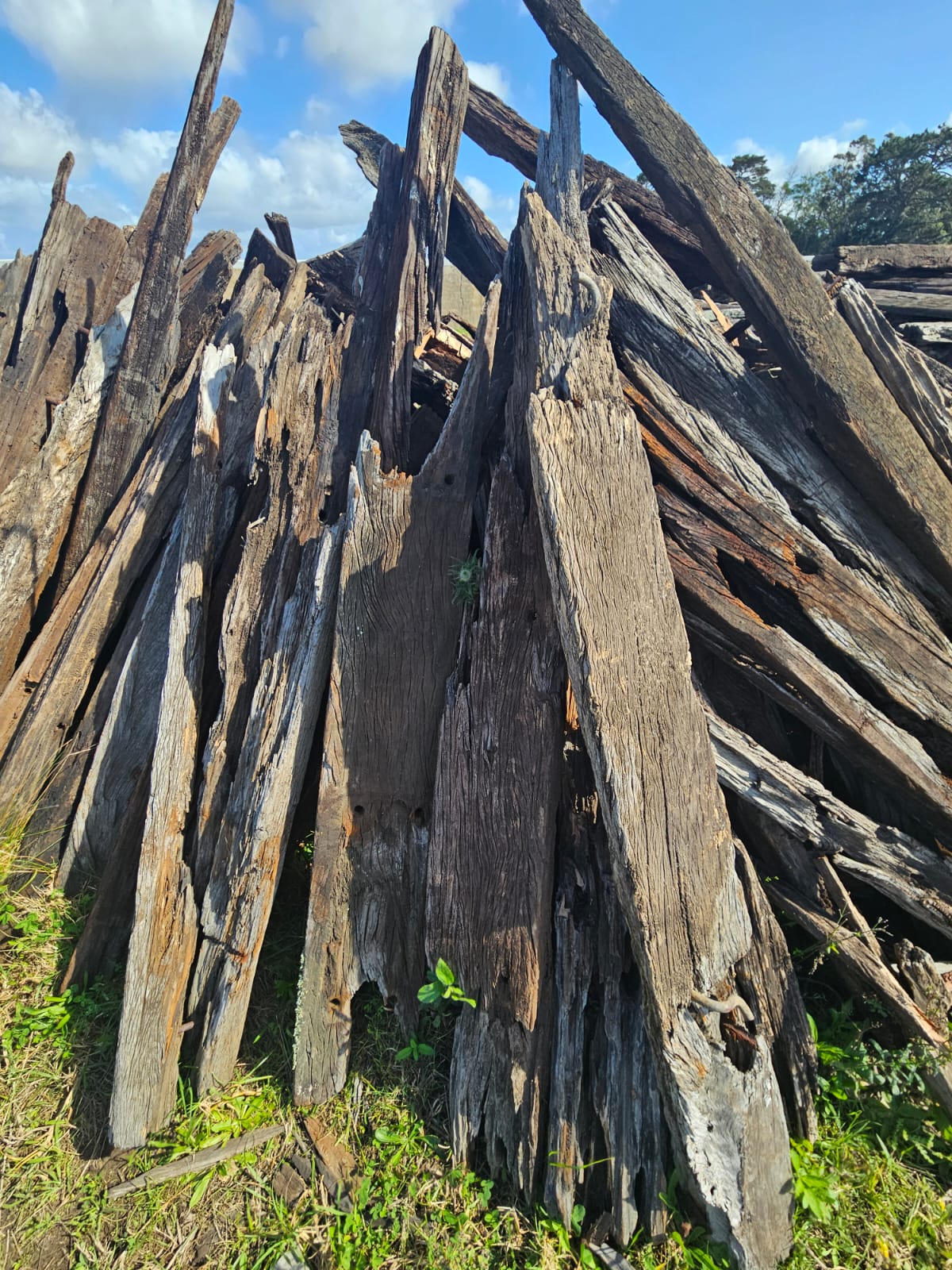 railway wooden sleepers
