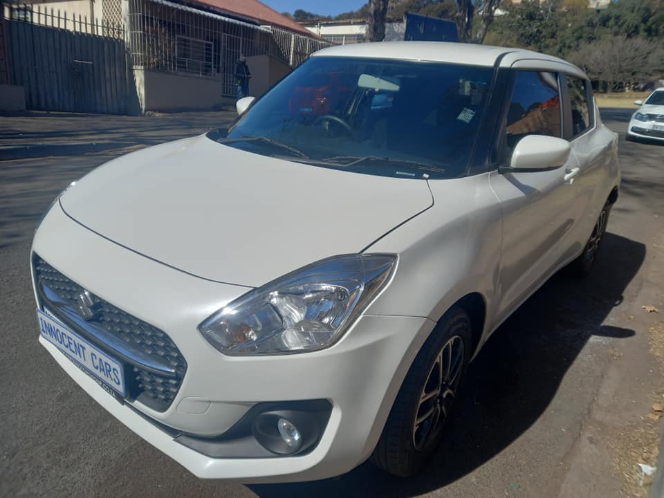 2022 SUZUKI SWIFT 1.4 GLS PETROL ENGINE, AUTOMATIC, WHITE COLOR, MILEAGE